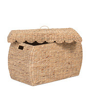Hyacinth Rectangular Trunk With Scalloped Lid | Marshalls