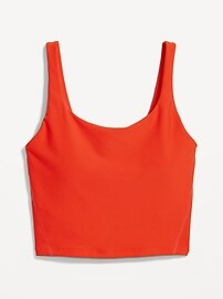Light Support PowerSoft Longline Sports Bra | Old Navy (US)