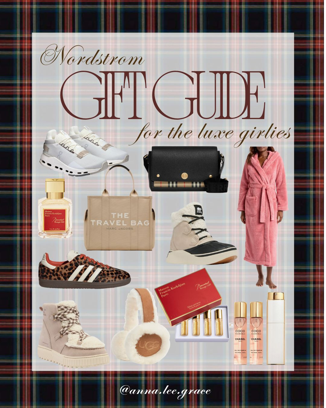 Nordstrom gift guide for the luxe girlies! 

Gift guide, gift for her, gifts for mom, luxe gifts, sneakers, purse, cozy robe, winter boots, perfume 

 #LTKGiftGuide #LTKHoliday #LTKSeasonal