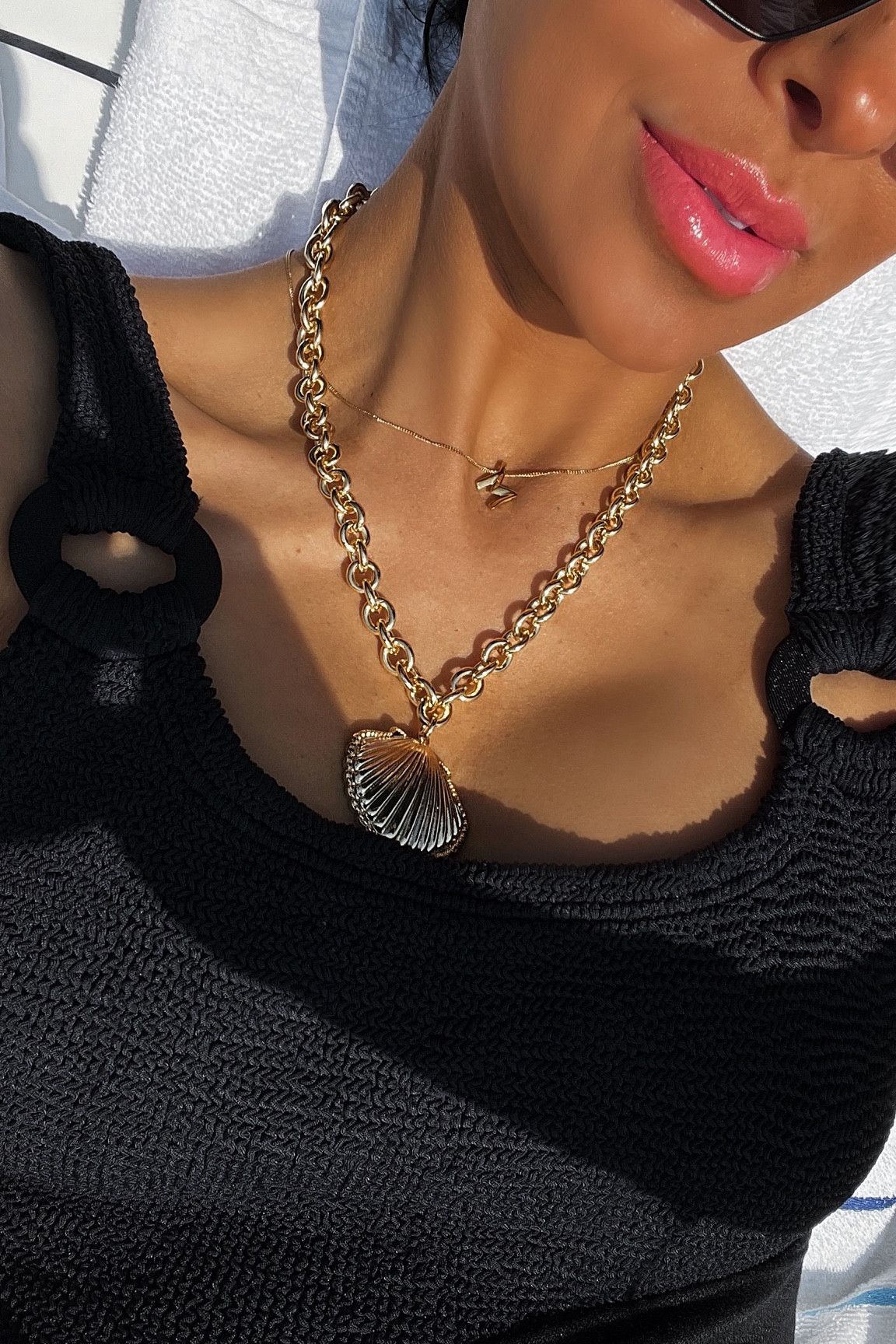 Beach day details
Shopbop gold jewelry
Hunza G Swimsuit 


#LTKSwim #LTKFindsUnder100 #LTKTravel