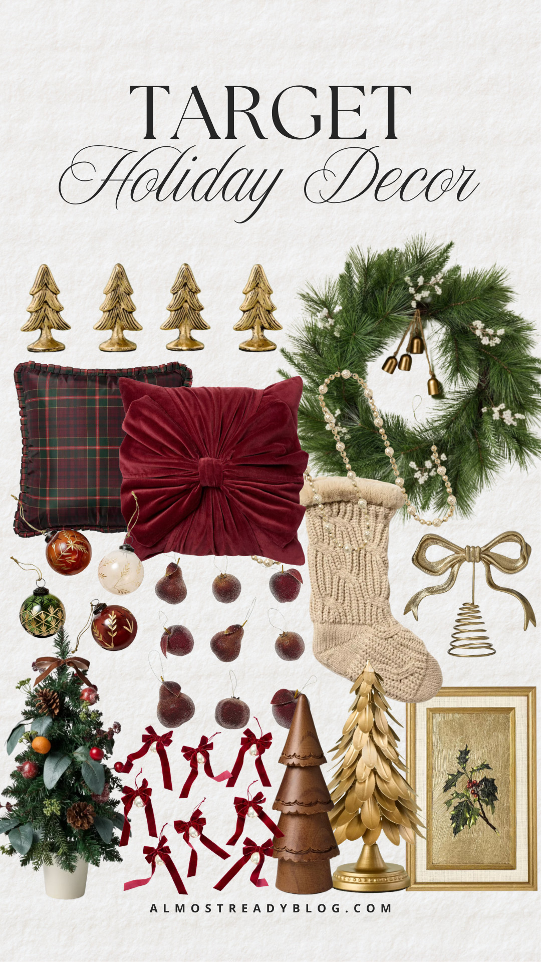 Festive Target holiday decor with rich velvet, classic plaid, greenery, gold accents, and cozy Christmas details.
Target holiday decor, Christmas home decor, classic holiday decor, festive Christmas decor, Target Christmas finds, holiday greenery, Christmas ornaments, velvet pillows, gold accents, Christmas wreaths 

 #LTKHome