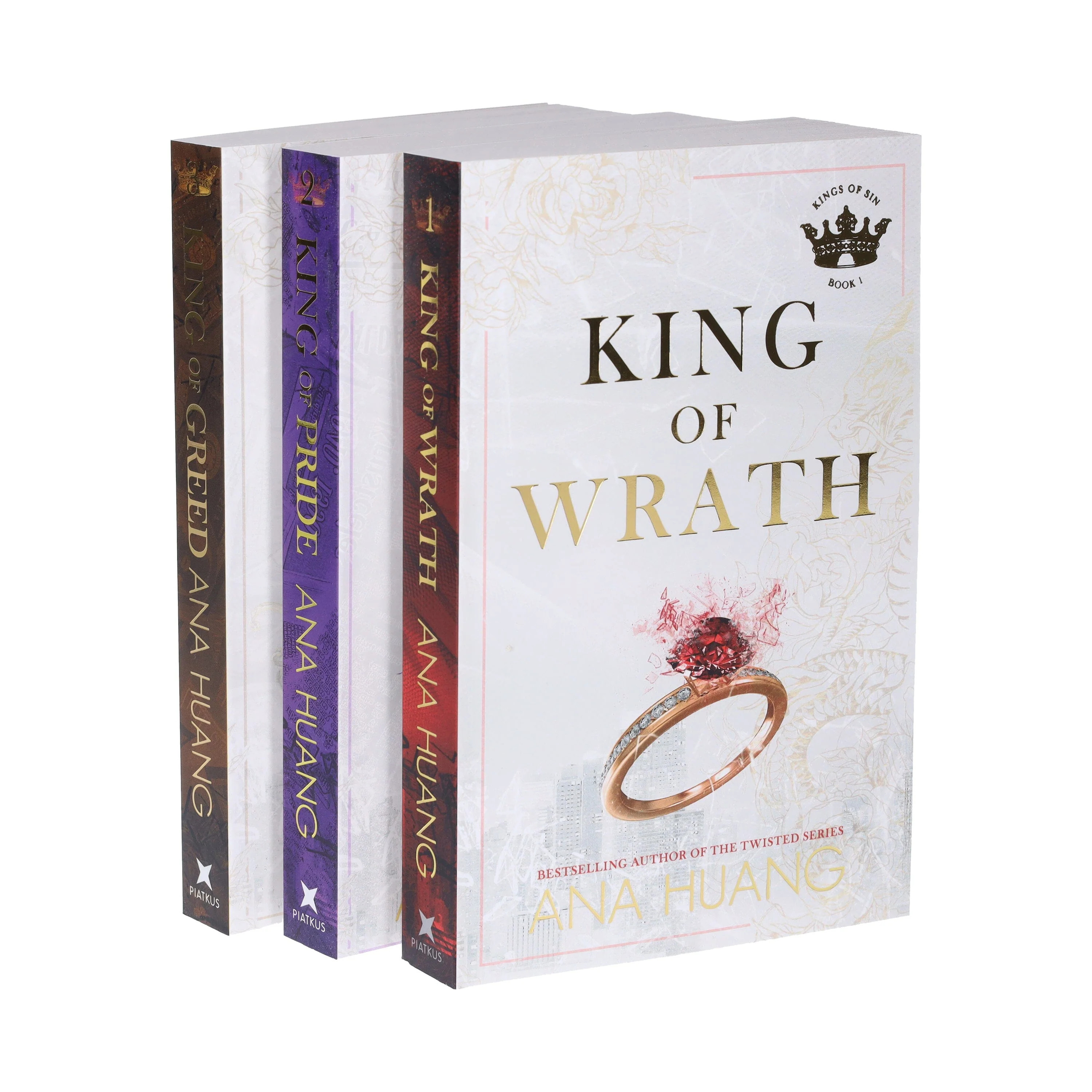 Kings of Sin Series By Ana Huang 3 Books Collection Set - Fiction - Paperback | Books2Door