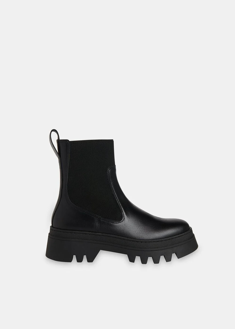 Black Hatton Chunky Chelsea Boot | WHISTLES | Whistles UK | | Whistles