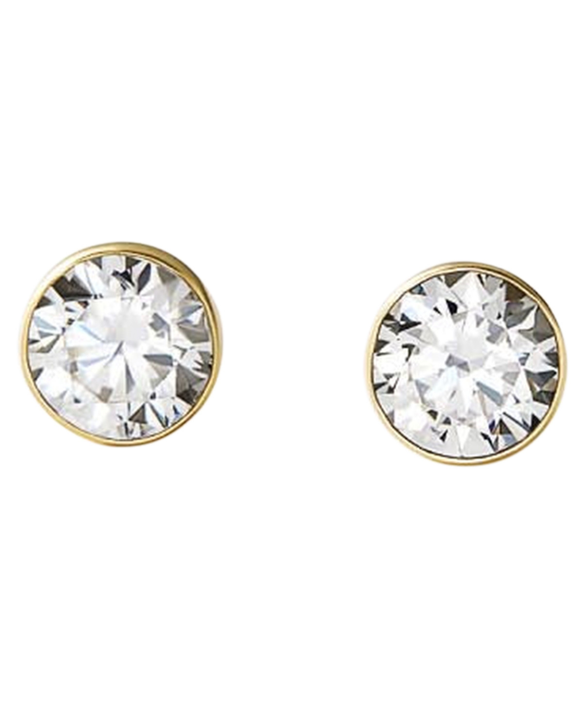 Ana Luisa Gold-Plated Invisible Medium Stud Earrings - Gold | Macy's