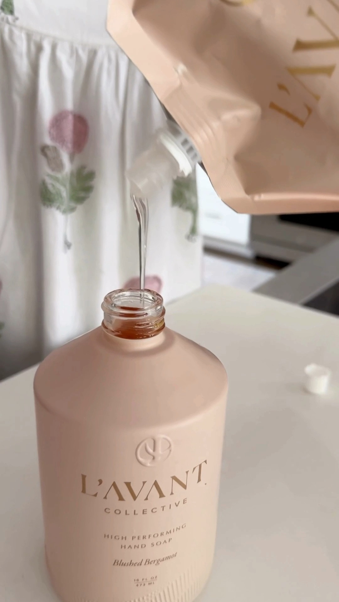 Finally luxury dish soap, and hand soap that actually cleans and smells like a high-end resort the beautiful refillable bottles are my favorite ￼￼

#LTKmomlife