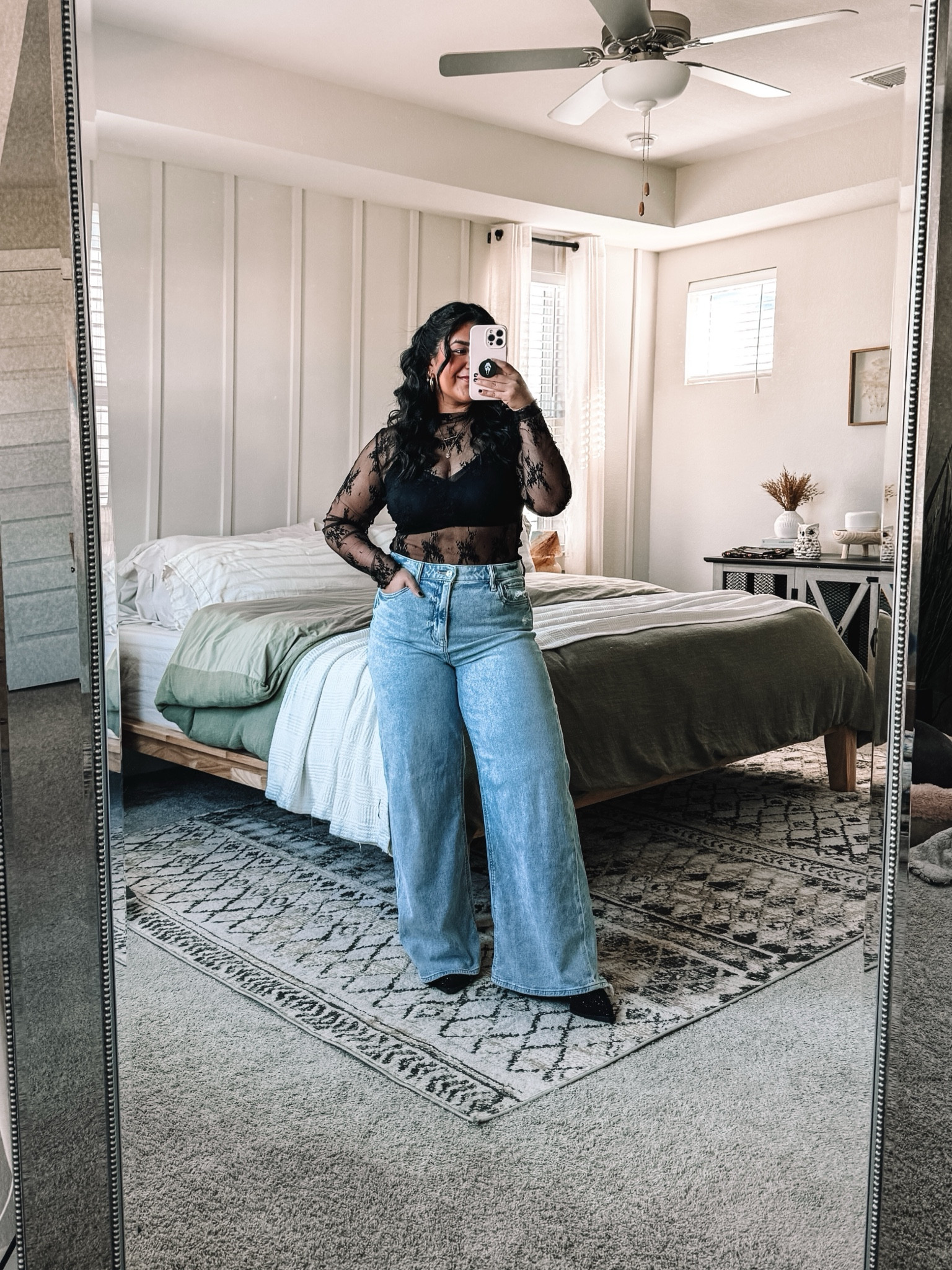 Creed concert outfit // I’m 5’1”, size 10-12, large // TOP: from Amazon, wearing a large, true to size // BRA: from Honeylove, I’m a 36D wearing a size large // JEANS: from American Eagle, my favorite jeans of ALL time. They are so lightweight, stretchy, and soft. They do run big, I’d recommend sizing down. I’m wearing a size 10 short in shade Salty Air. // BOOTS: these are old but linking an almost identical pair from DSW! 

#LTKFindsUnder50 #LTKMidsize #LTKStyleTip