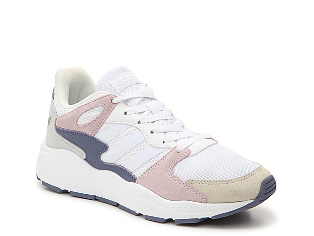 adidas Chaos Sneaker - Women's - White/Mauve/Dark Purple | DSW