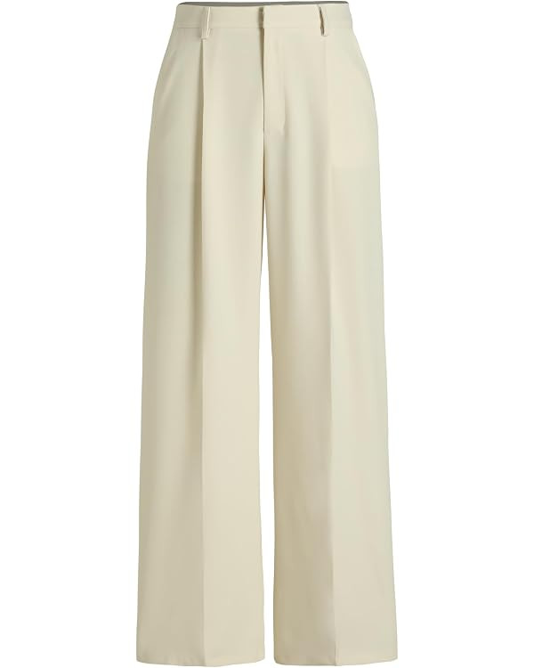 CIDER High Waist Pleated Wide Leg Pants | Amazon (US)