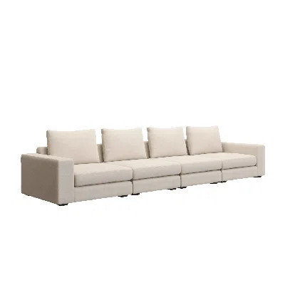 Braxton 4-Piece Sofa Cream | Wayfair North America