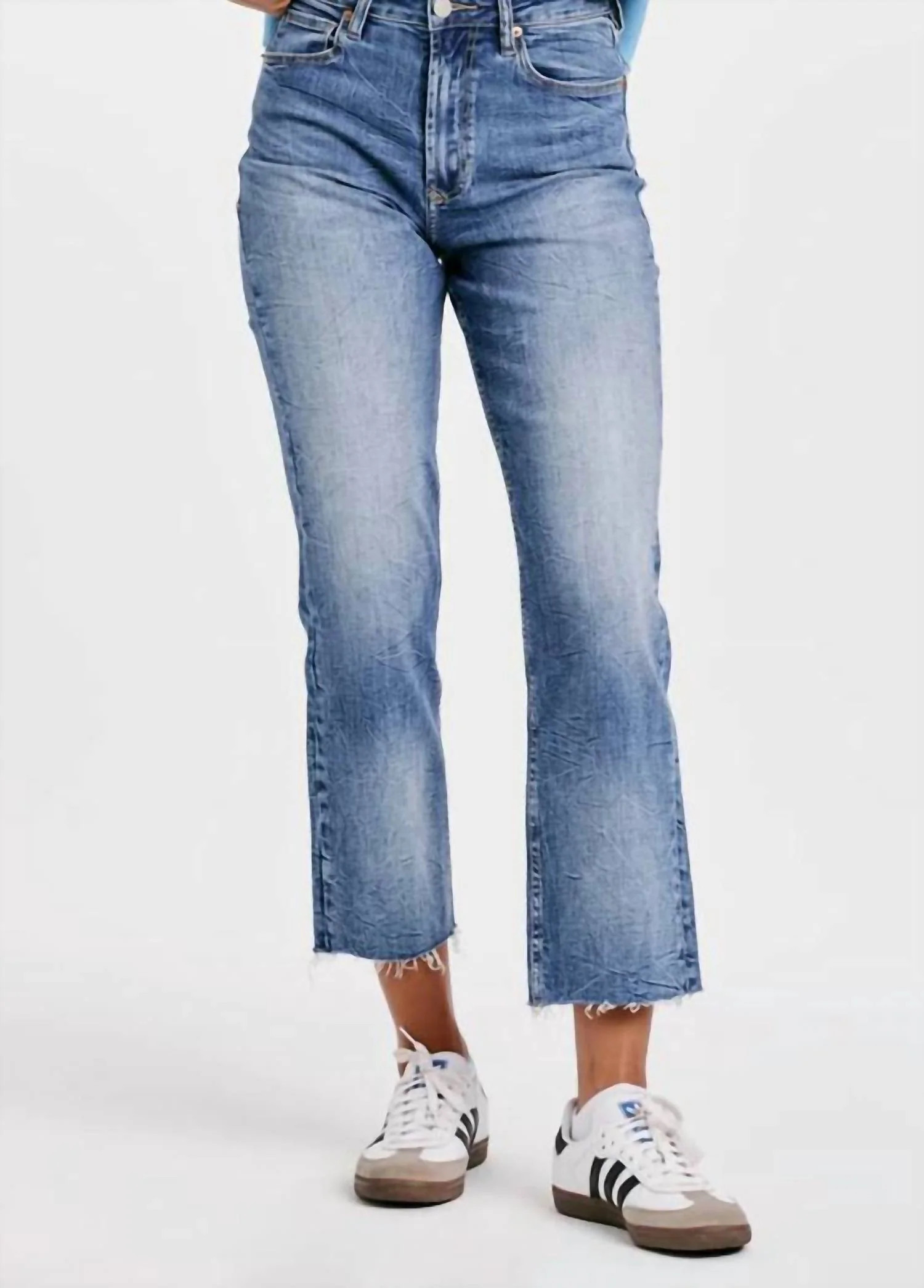 90S Super Ankle Straight Jeans In Mozzie | Shop Simon