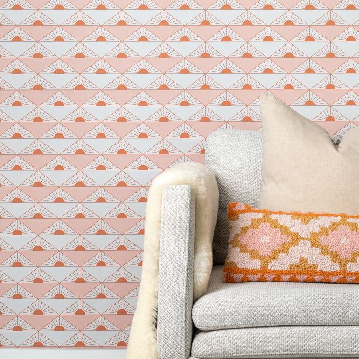 Rising Sun Removable Wallpaper | West Elm (US)