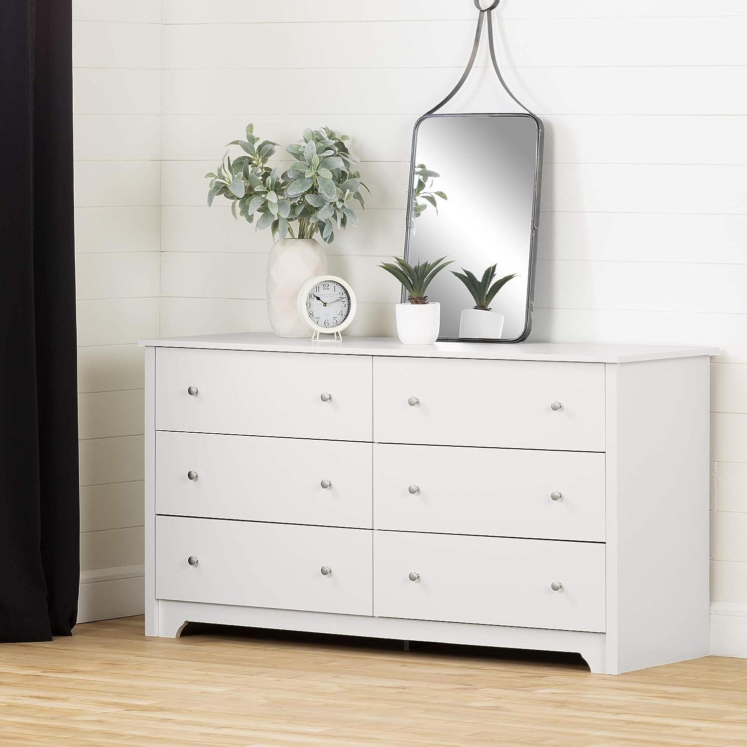 South Shore Master Bedroom/Dresser, Pure White | Amazon (US)