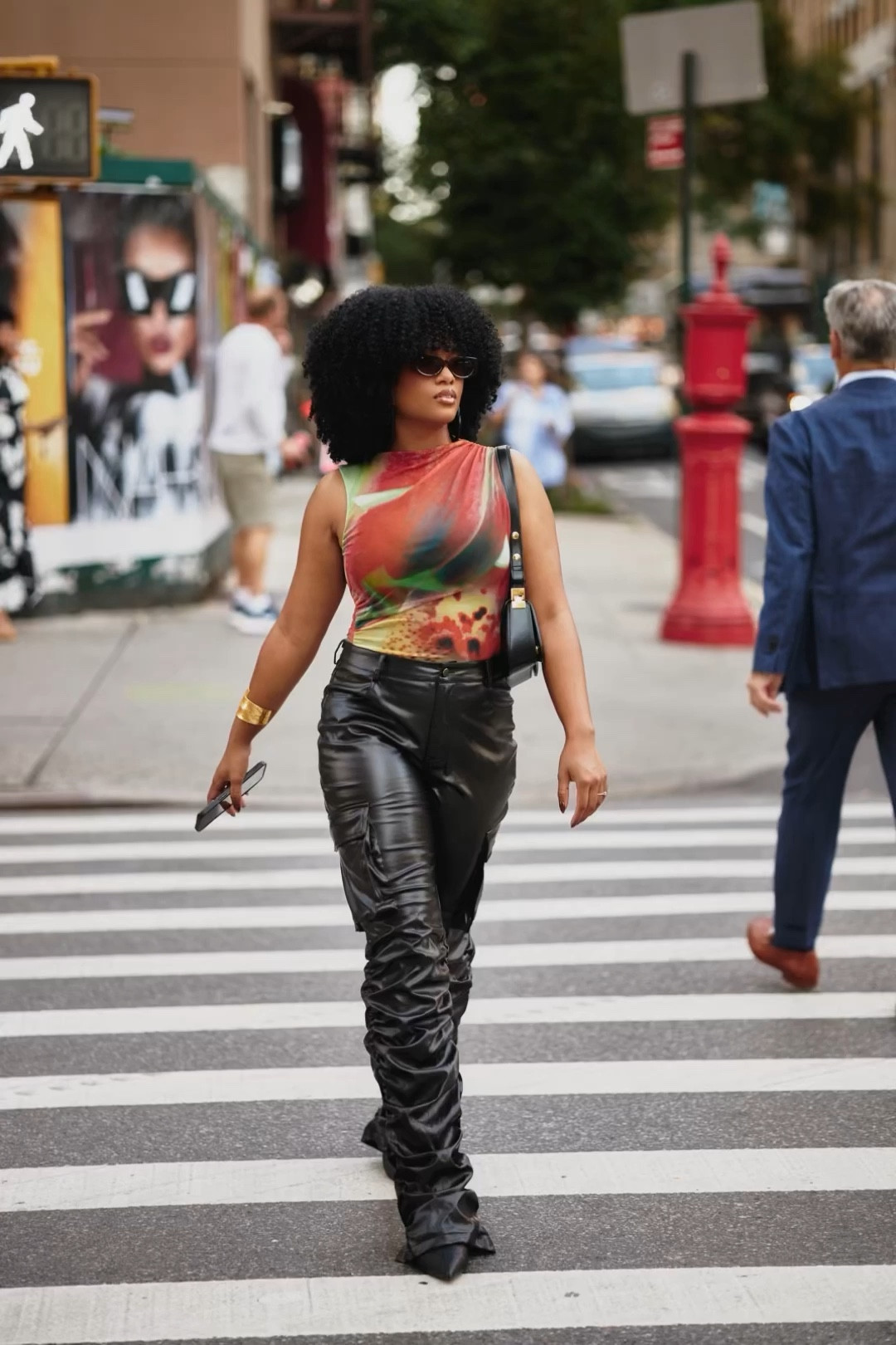 NYFW DAY 3 night look. THESE PANTS?! a faveee. and with the mesh bodysuit?! 😮‍💨 I grabbed these at the mall from a store called EDGE, and the bodysuit from zara  but linked some similar ones for yall! 

#LTKbeauty #LTKstyletip #LTKfindsunder100