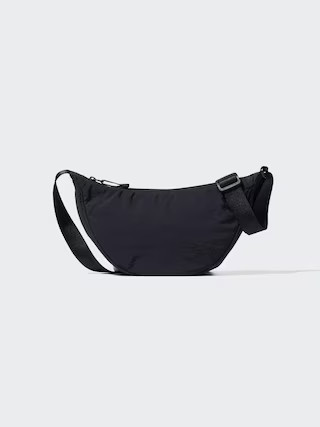 Round Mini Shoulder Bag Black UNIQLO US | UNIQLO (US)