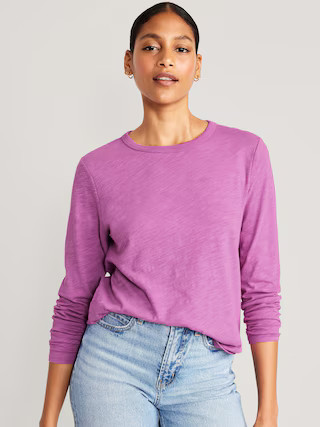 EveryWear Long-Sleeve T-Shirt for Women | Old Navy (US)