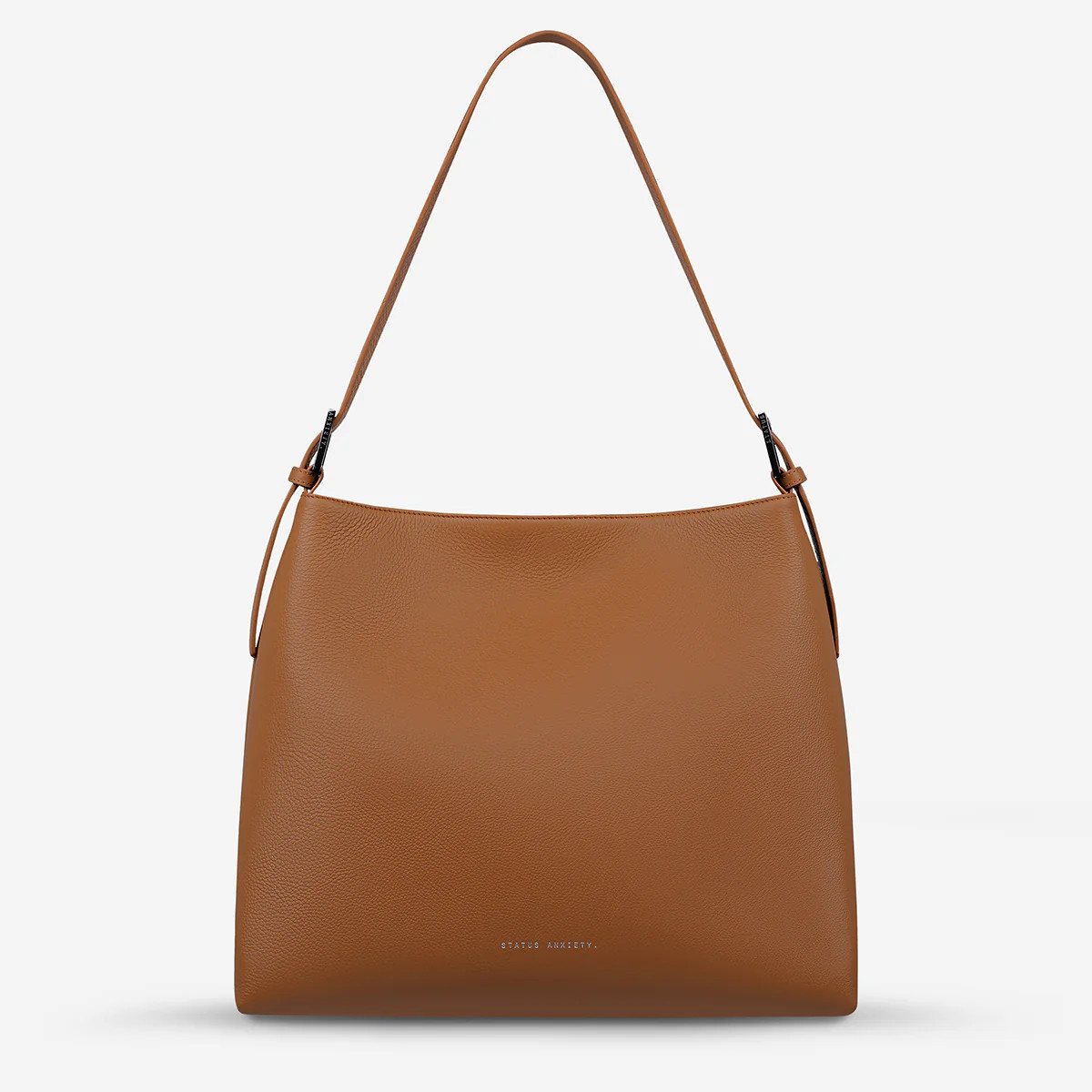 Forget About It Women's Camel Leather Tote Bag | Status Anxiety® | Status Anxiety 