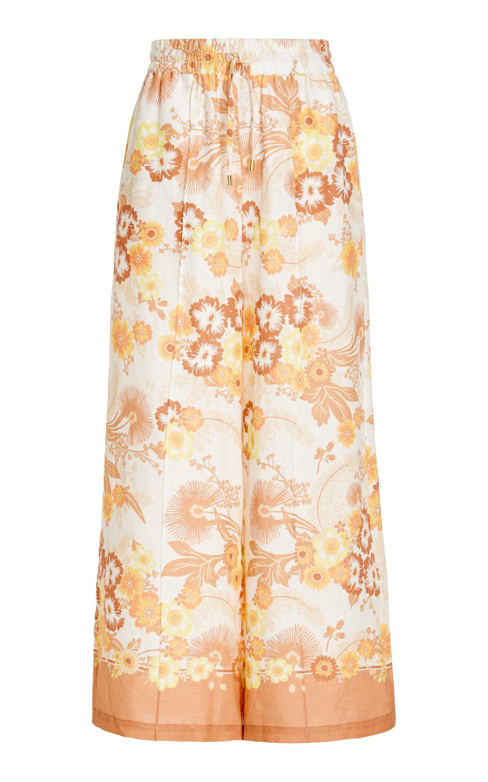 Floral Linen Siesta Pants | Moda Operandi (Global)