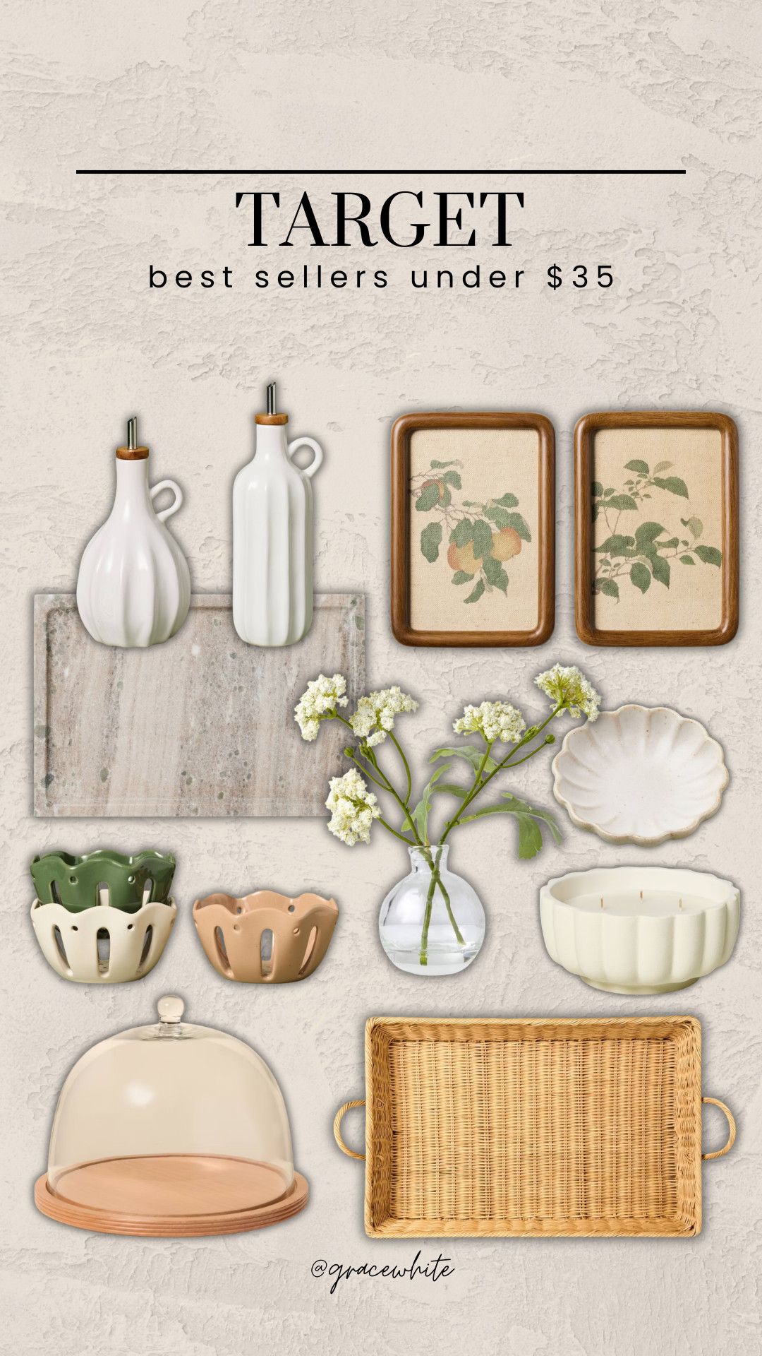 My favorite home picks all under $35!!

target, target home, target under $35, target home finds, home accessories, spring home, spring home decor, grace white 

 #LTKmomlife #LTKSeasonal #LTKHome