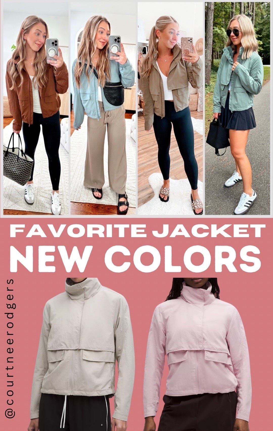 My favorite activewear jacket is available in 2 new colors! 🩷 I wear a size 6 in these (I’m a size 4) but prefer a slightly looser fit!

Lululemon, activewear, athleisure

#LTKdayinmylife #LTKootd #LTKgrwm