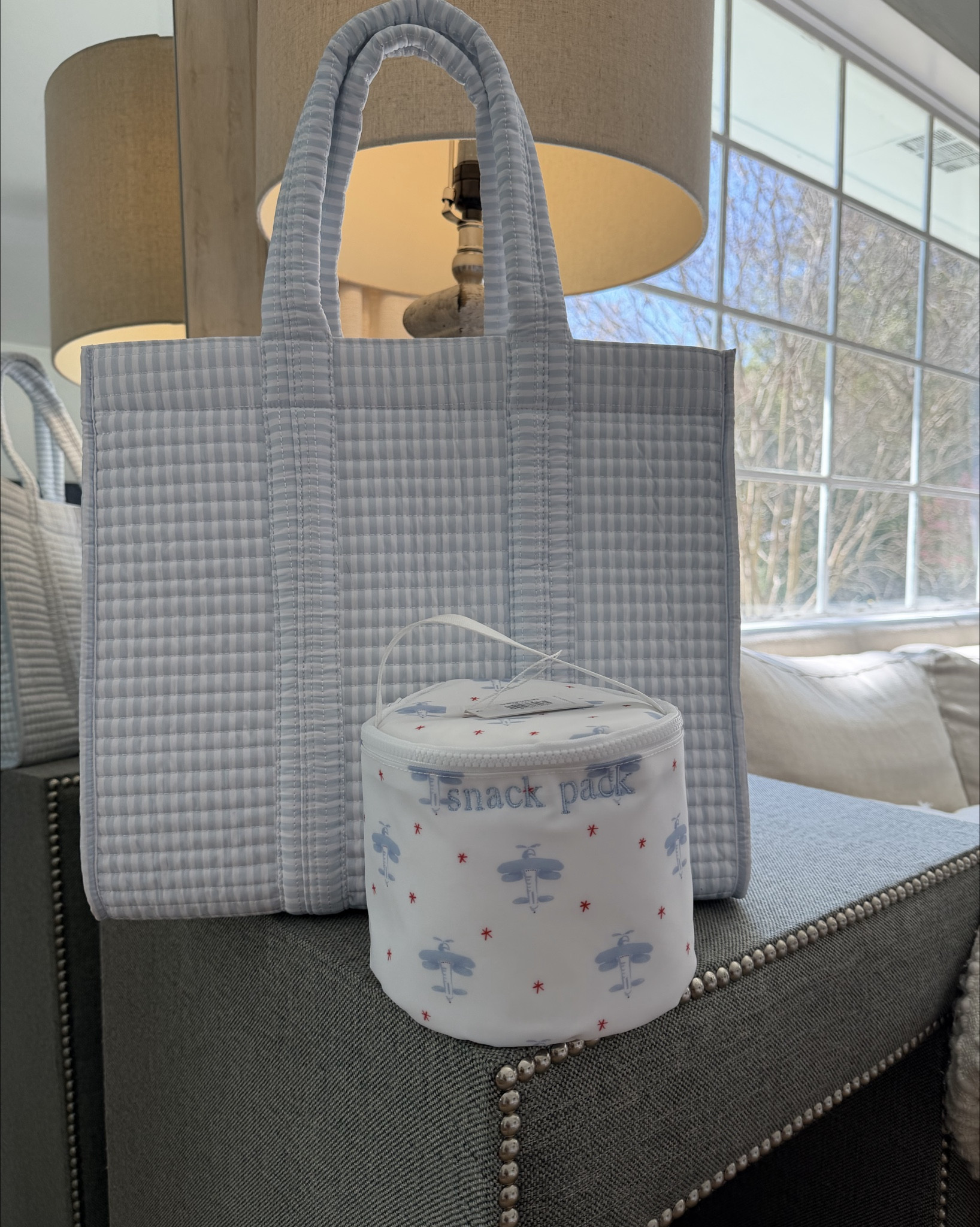 Cutest trvl bag & snack bags for babies!