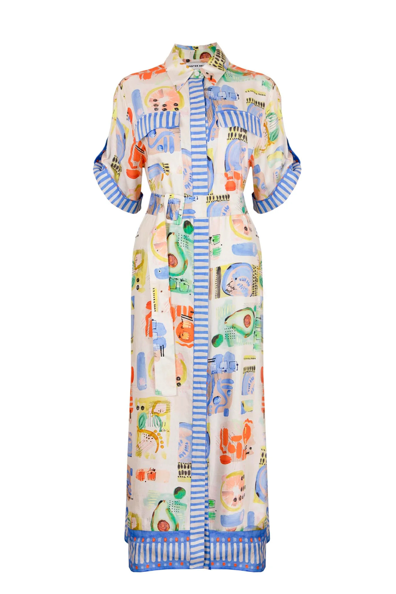 Charlotte Dress | Shirt Dress | Hunter Bell | Hunter Bell