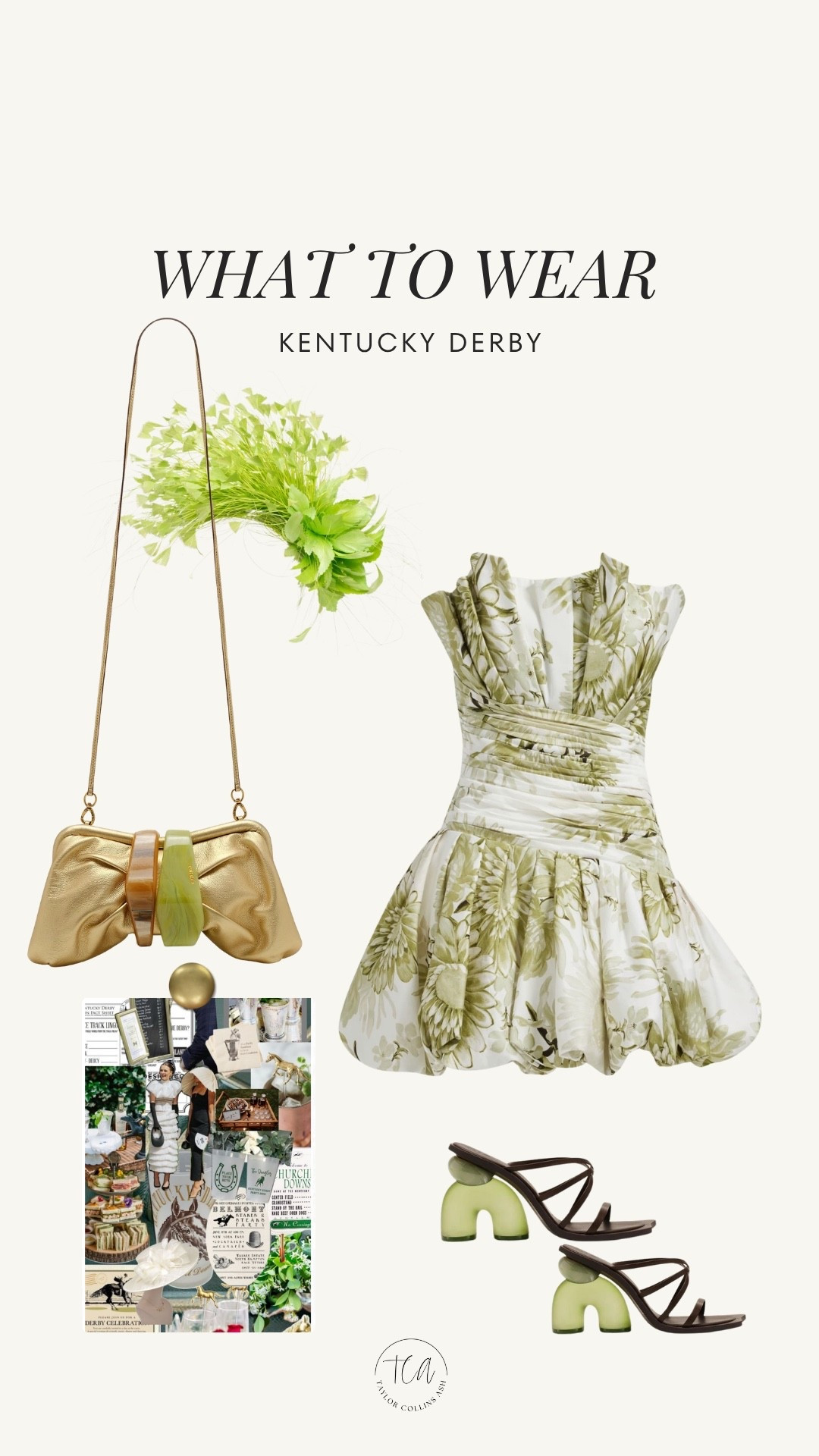 Kentucky derby, oaks, outfit, dress, race track 

Fascinator by The Hat Girls 

#LTKSeasonal #LTKMothersDay #LTKWedding