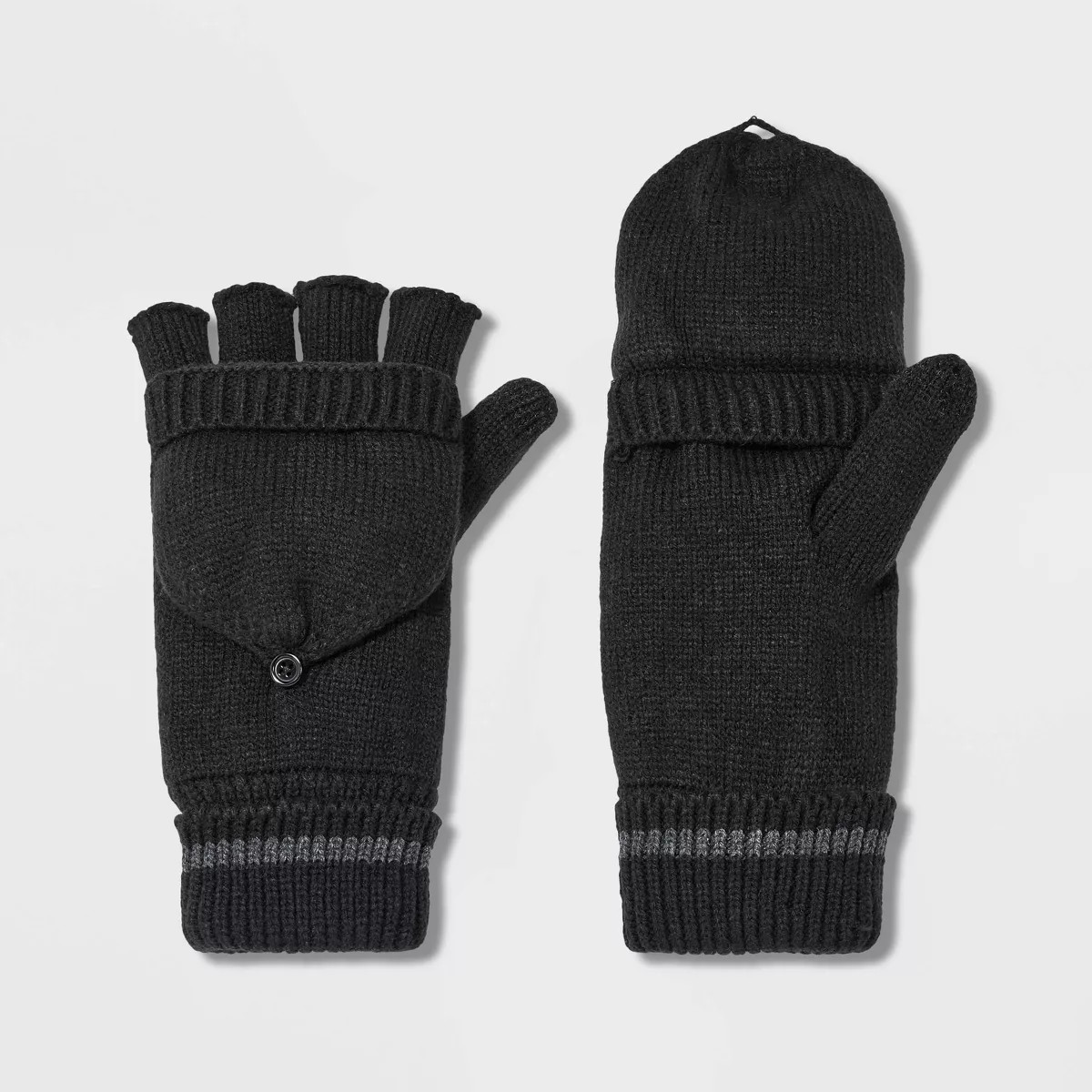 Men's Convertible Mittens with Fleece Lined - Goodfellow & Co™ | Target