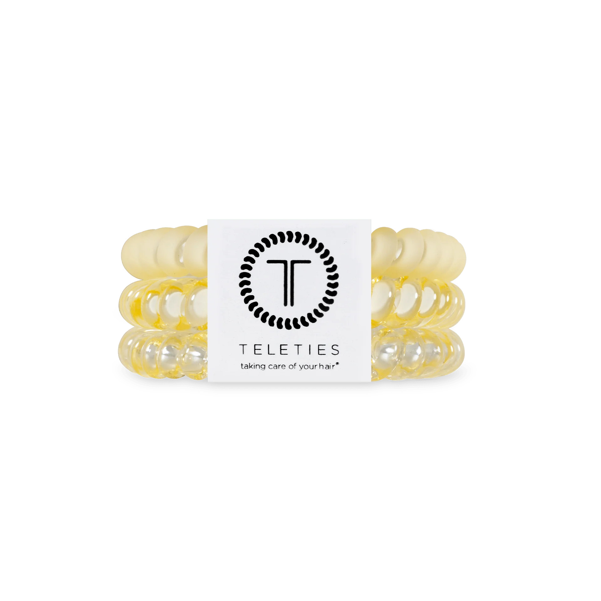 Butter Yellow Small Hair Ties | TELETIES