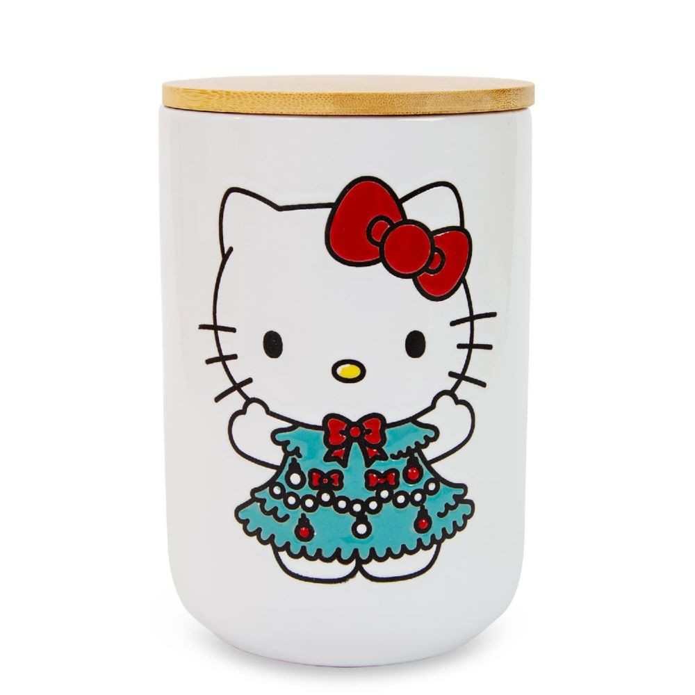 Sanrio Hello Kitty Holiday 7-Inch Ceramic Snack Jar | Oriental Trading Company
