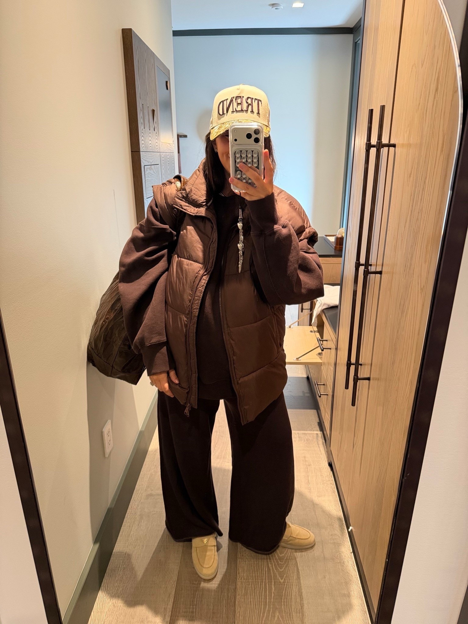 From the girls staycation last weekend! 
My set is from aerie but pants are already out of stock but linking some of my favorite set from them! 

Top: xl
Bottoms: large 
Vest: medium 

neutral fashion, loungewear, casual style, puffer vest, American eagle, aerie, casual style, mom of 3, bump friendly, Dede Raad, dress up buttercup

#LTKootd #LTKBump #LTKdayinmylife