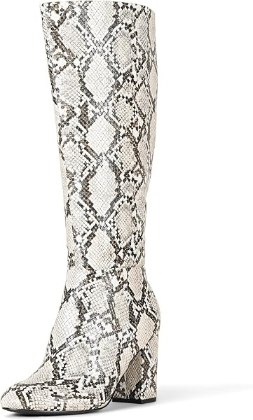 Amazon Essentials Women's Tall Heel Boot with Memory Foam Insole, Interior Zipper | Amazon (US)