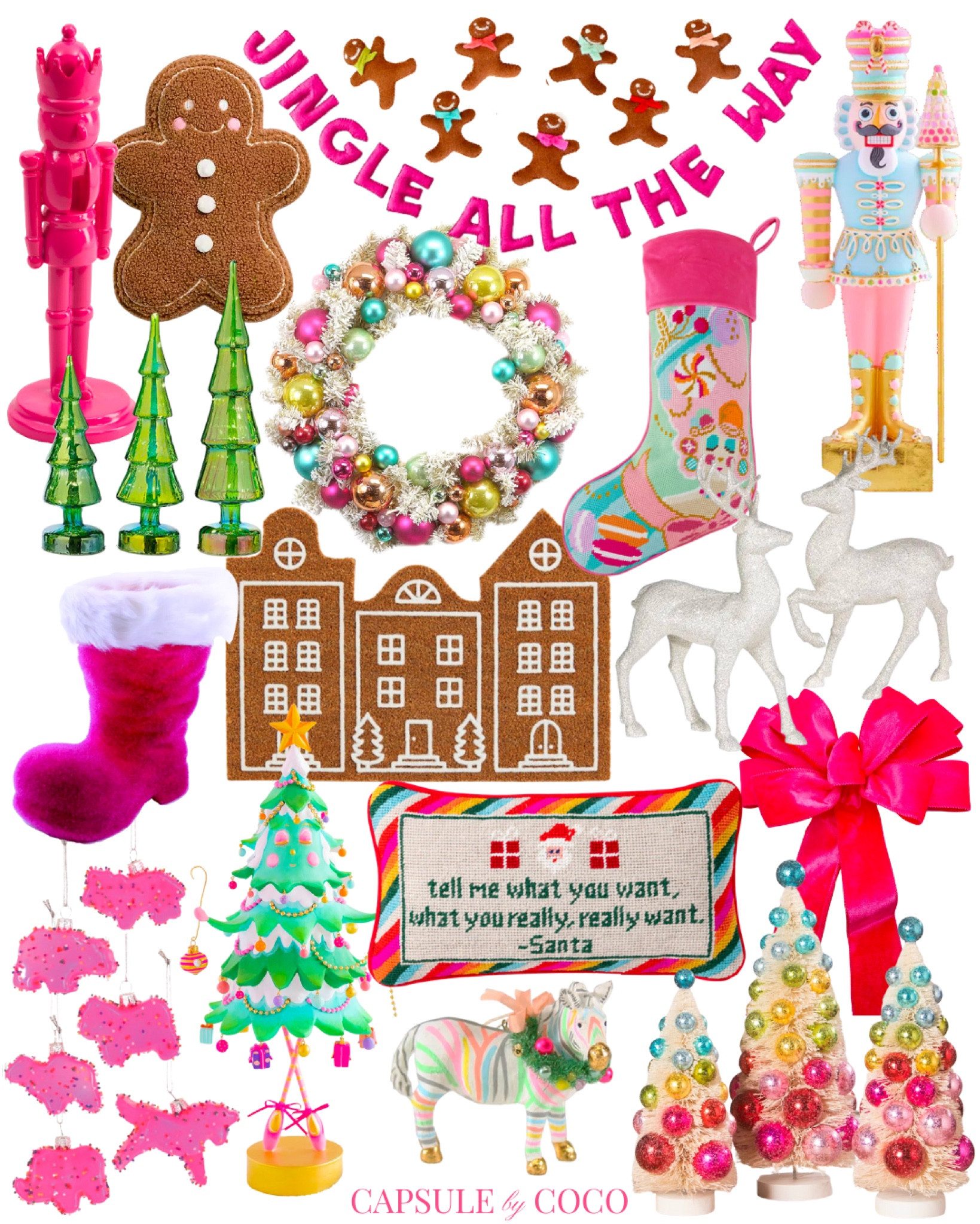 HOLIDAY DECOR PT. 2 🩷🎄🎀

Christmas decor, preppy Christmas decor, Pinkmas, Pink Mas, Pink Christmas decor, colorfully Christmas decor, Christmas garland, Christmas wreath, Needlepoint Christmas, Bottle Brush Trees, Flocked Christmas decor, Capsule By CoCo

#LTKSeasonal #LTKhome #LTKHoliday