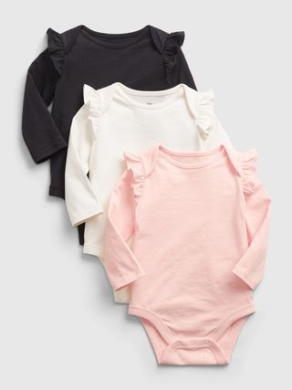 Baby 100% Organic Cotton Mix and Match Bodysuit (3-Pack) | Gap (US)