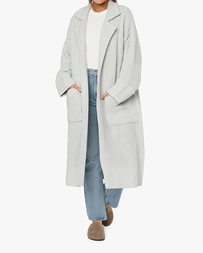 Collar Coatigan | We Wore What