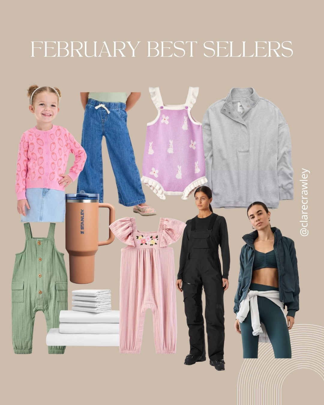 February best sellers 🫶🏼 Kids’ spring clothes, my favorite bamboo sheets, ski outfit & more!

#LTKHome #LTKKids #LTKStyleTip