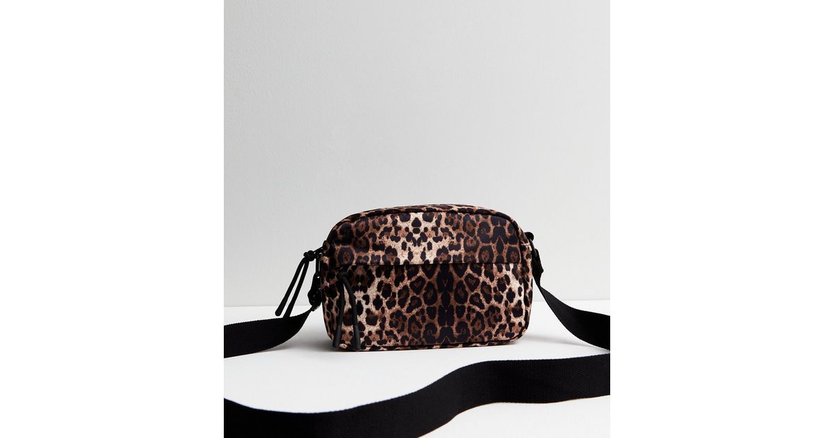 Brown Leopard Print Cross Body Camera Bag | New Look | New Look (UK)