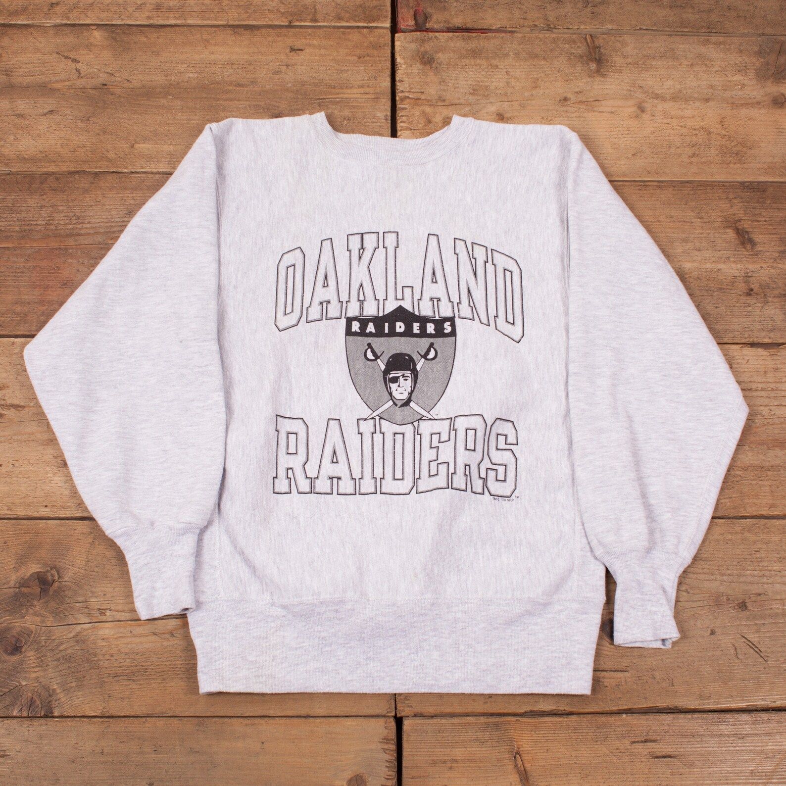 Mens Vintage 90s Champion Reverse Weave Oakland Raiders Sweatshirt L 42" R18142 | Etsy (US)