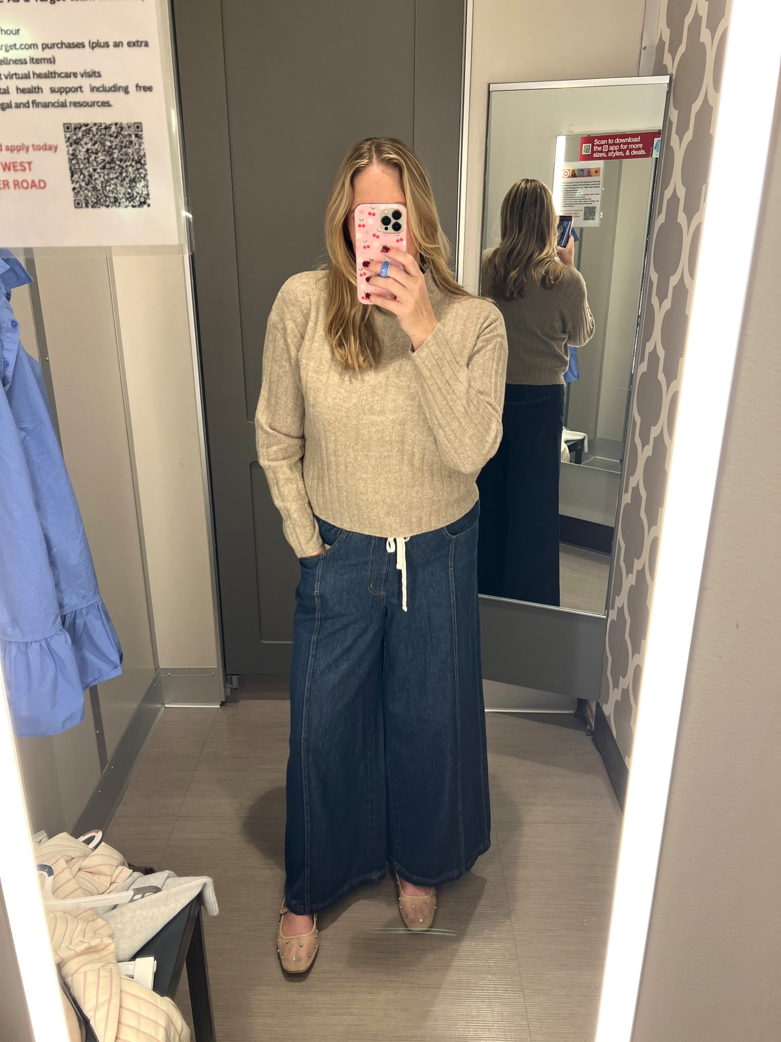 Comfy denim alert! Loved these elastic waist pull on denim! I’m wearing a size medium (sized down)  - on sale for target circle days!

#LTKMidsize #LTKTall #LTKSaleAlert