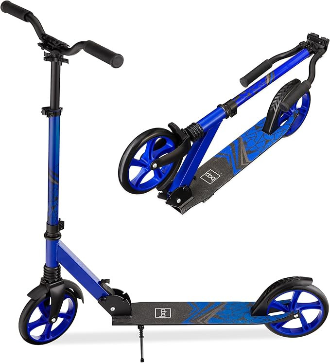 Best Choice Products Kick Scooter for Kids Ages 8+ Teens & Adults, Foldable Large Wheel Scooter w... | Amazon (US)