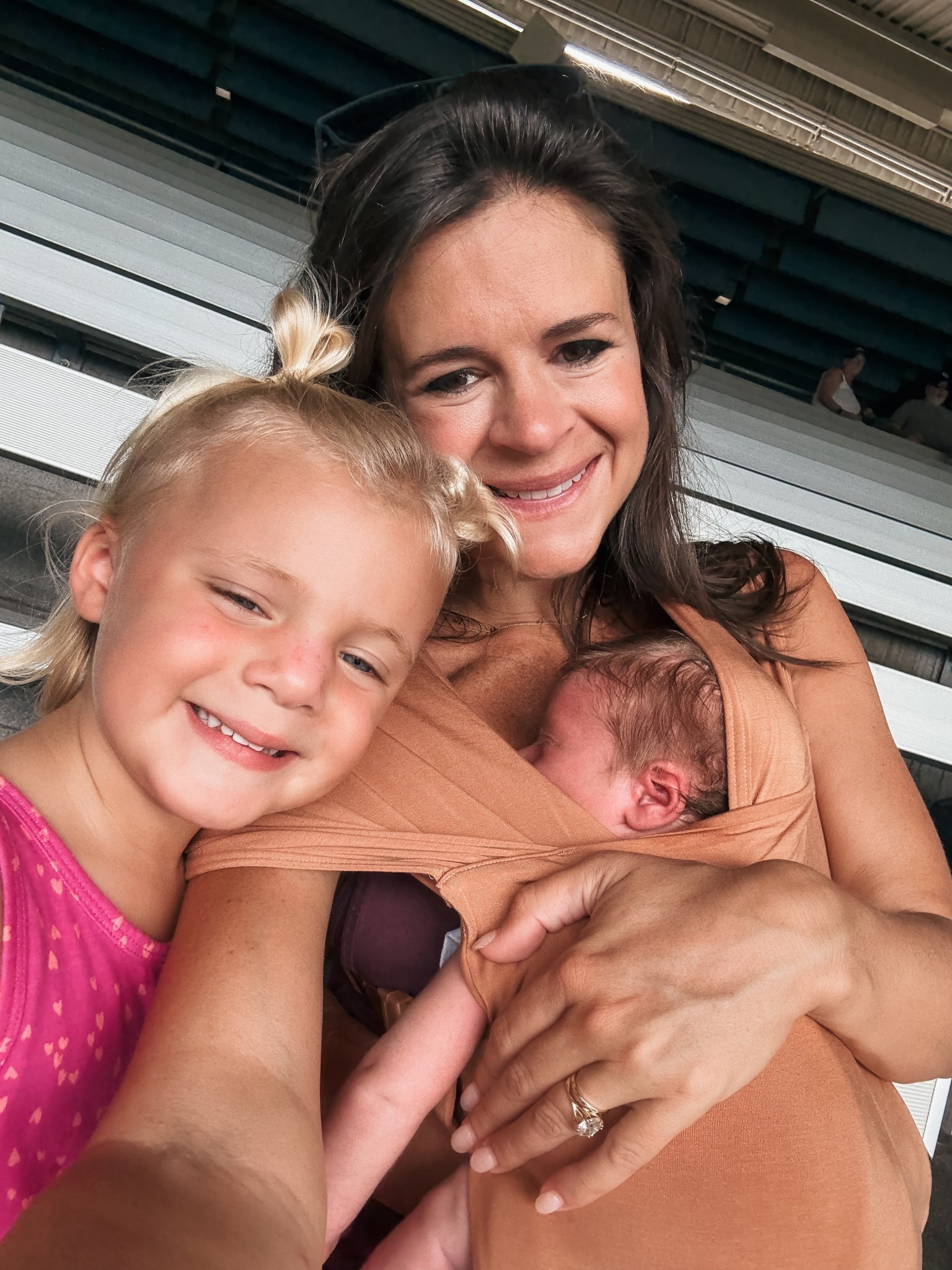 Love this baby carrier! It’s like a wrap and structured carrier all in one! 