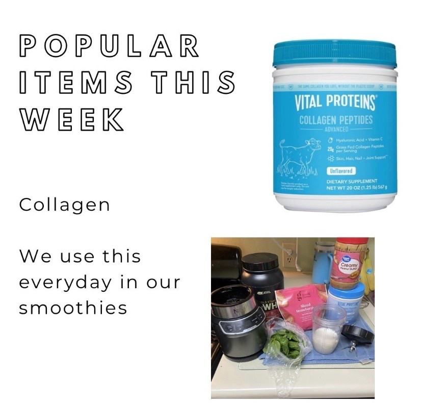 Collagen - Alex and I use this everyday on our smoothies, doesn’t adjust the taste and happy with the results 

#health #skincare #under50 

#LTKU #LTKActive #LTKselfcare #LTKBeauty #LTKfitnessgoals #LTKOver40 #LTKmorningroutine
