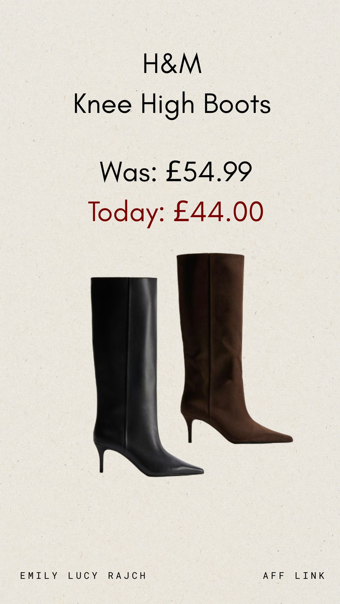 I love these boots and perfect for this time of year! H&M has 20% off the whole site for members and this is what I would get!!!  

 #LTKCyberWeek #LTKuk #LTKsale