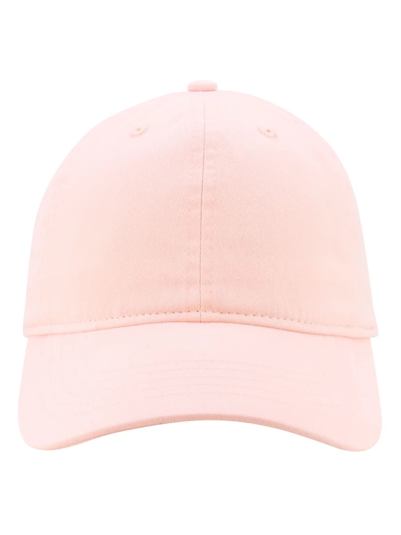 Time and Tru Solid Baseball Hat- Pink Starlight | Walmart (US)