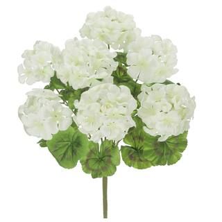 White Geranium Bush by Ashland® | Michaels | Michaels Stores