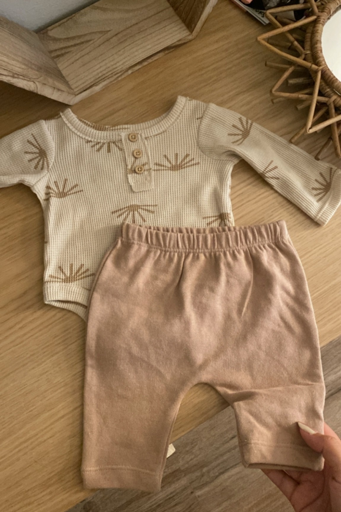 Neutral baby outfit, Grayson collective, Target newborn outfit, baby Henley top, beige baby

#LTKkids #LTKsalealert