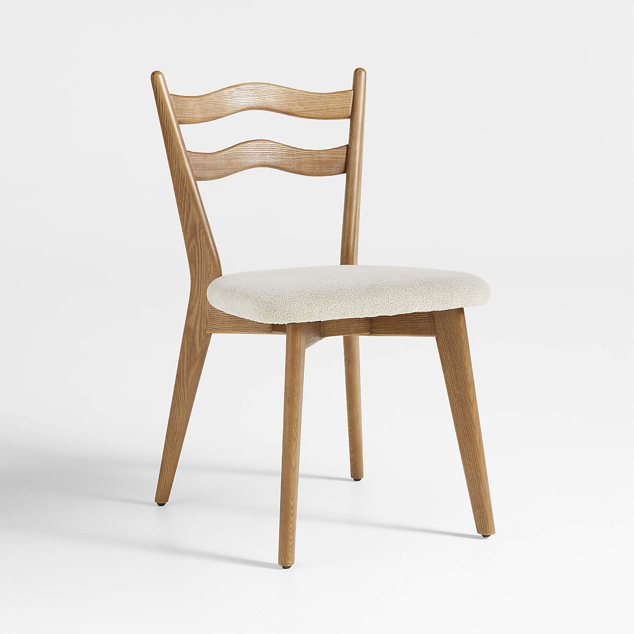 Hazel Brown Wood Dining Chair + Reviews | Crate & Barrel | Crate & Barrel
