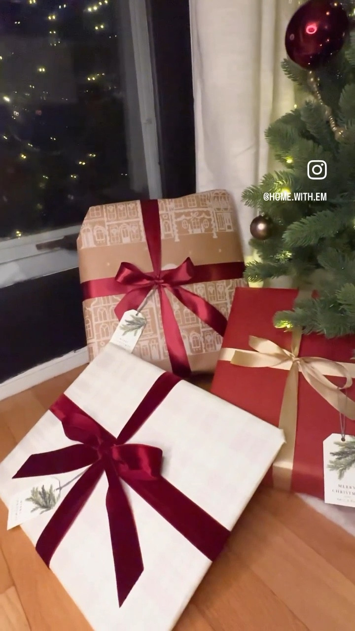 I love picking out my Christmas wrapping paper to match my decor every year! I always try to make it feel a little extra special. 🎄🎁✨

#homewithem #giftwrapping #giftwrappingideas #wrappingpaper #wrappinggifts #wrappingpresents #wrappingpresents🎁 #christmaswrapping #christmaswrappingpaper #christmaswrappingideas #howihome #ballarddesigns #myballardstyle #bhgstylemaker #ltkhome #ltkseasonal #ltkholiday #amazonhome #myhomethismonth #pocketsofmyhome #mychristmashome 

#LTKSeasonal #LTKHoliday #LTKhome
