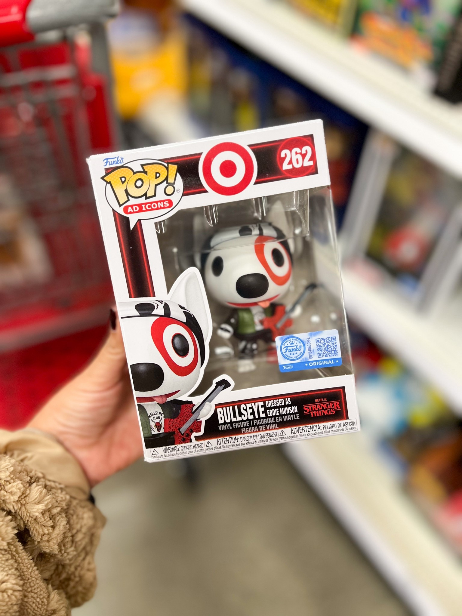 New  Bullseye dressed as Eddie Munson from Stranger Things 🥹🥹 

Funko Pop, Target finds, collectibles, gift ideas 

#LTKHoliday #LTKGiftGuide
