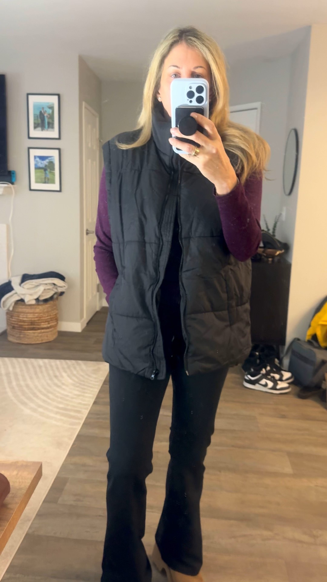 Running around in the rain today getting ready for Thanksgiving. Loving this oversized vest! Gift Idea.

#LTKGiftGuide #LTKdayinmylife #LTKvlog