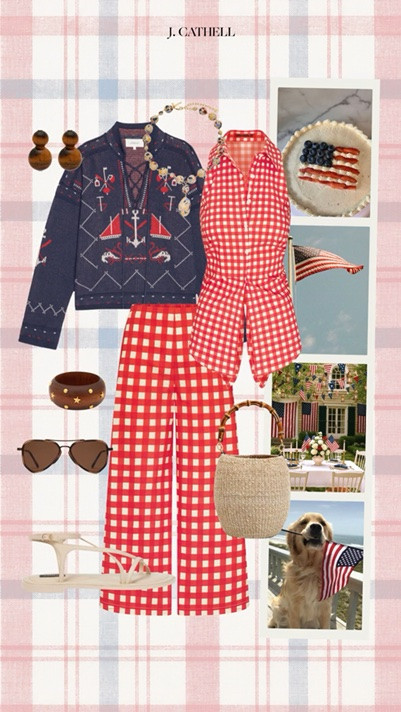 Red, white & totally outfitted. ❤️🤍💙

I rounded up complete summer looks that capture a timeless Americana feel—from crisp white dresses and easy denim to classic stripes, gingham, and the perfect pops of red. Whether you're headed to the lake, the beach, a backyard barbecue, or simply soaking up summer, these outfits are polished, versatile, and easy to wear all season long.

Shop the full edit below!

#SummerStyle #AllAmericanStyle #RedWhiteAndBlue #ClassicStyle #LTKStyle #LTKFinds #SummerOutfits #VacationStyle #WeekendStyle #StyleInspiration #FourthOfJulyStyle #ResortStyle #TimelessFashion #CapsuleWardrobe #SummerWardrobe

#LTKootd #LTKSeasonal #LTKOver40